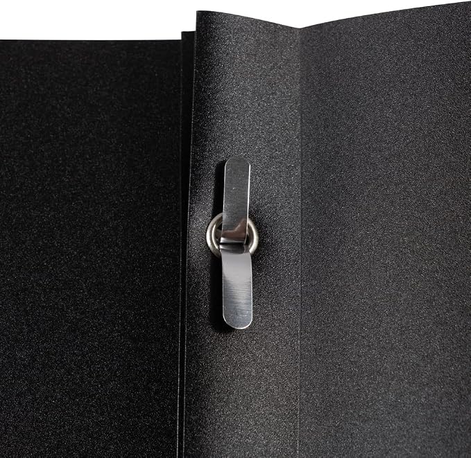 JAM PAPER Plastic Color POP Folders - 2 Pocket Durable Folders with Metal Prongs Fastener Clasps - Assorted Business Colors - 6/Pack - Image 5