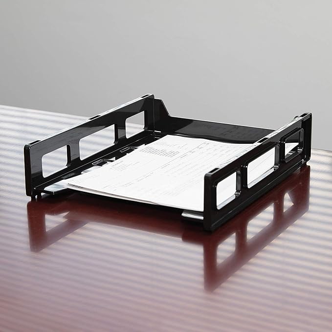Business Source Front-Load Stackable Letter Tray - 62884 (4) - Image 4