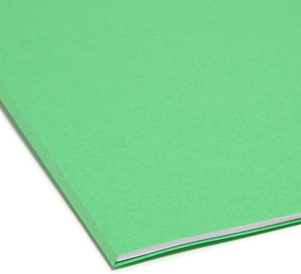 Smead File Folder, Reinforced 1/3-Cut Tab, Letter Size, Assorted Colors, 12 per Pack (11641) - Image 5