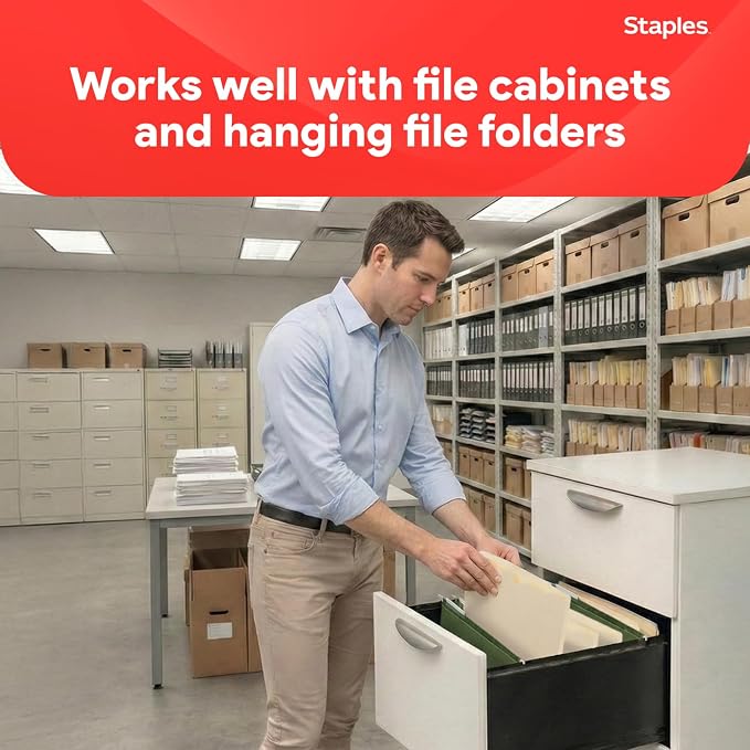 Staples File Jacket, 1" Expansion, Letter Size, Manila, 50/Carton (TR541092) - Image 4
