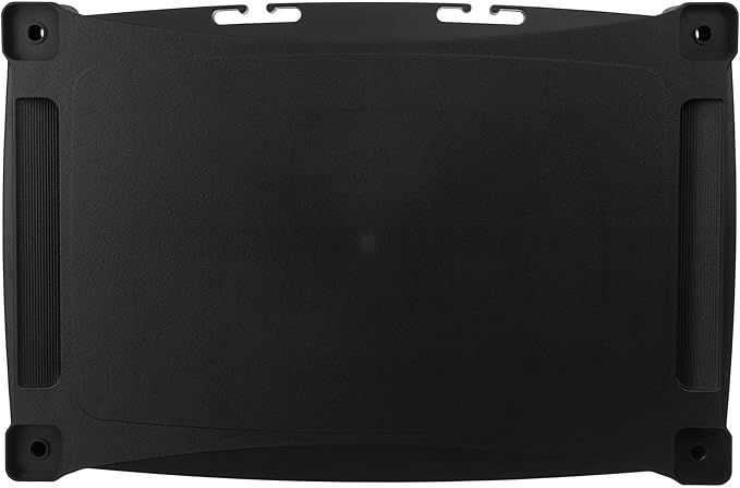 Kantek Extra Wide Single Level Height-Adjustable Monitor/Laptop Stand, 20-Inch Wide x 13.25-Inch Deep x 3 to 6.5-Inch High, Black (MS500) - Image 5