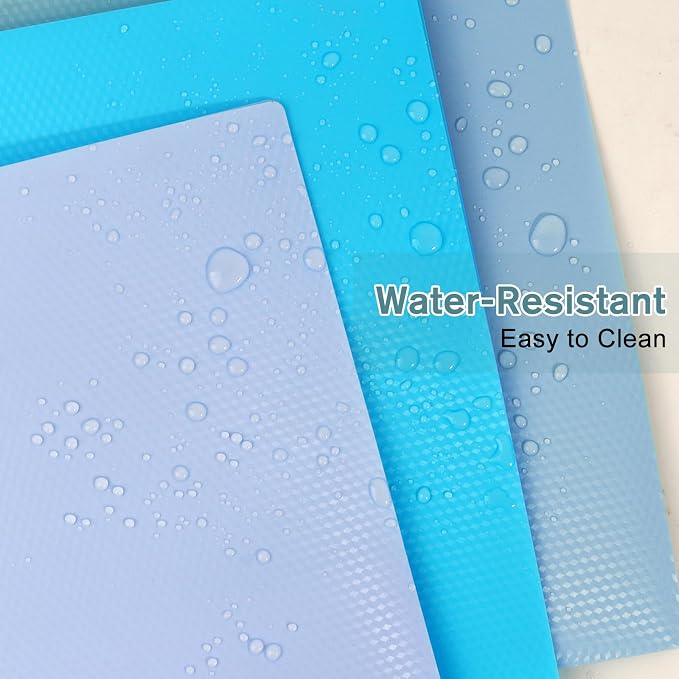 Plastic andPockets and Prongs,2-Pocket and3 Fasteners, Pastel Folders Holds 8-1/2" x 11" Paper for School/Office/Home, 6 Packs - Image 2