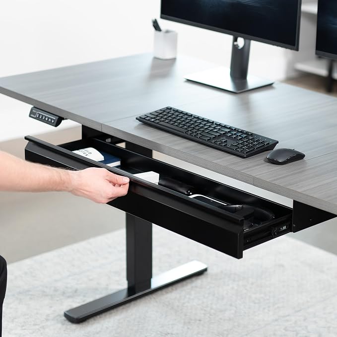 VIVO 33 inch Under Desk Slide Out Drawer without Shell, Home Office Storage Organizer, Black, DESK-AC03A-33B - Image 8
