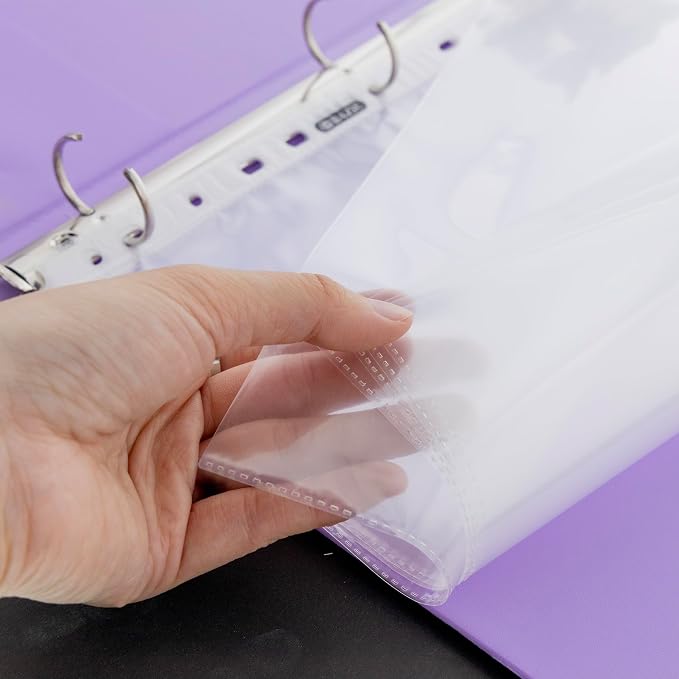 BAZIC Products Heavy Weight Sheet Protectors, Top-Load, Letter, 240-Box | letter size, heavy weight top-loading sheet protectors, acid-free poly, Fit 3-ring binders, Clear front and back - Image 5