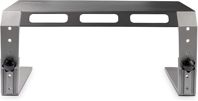 StarTech Monitor Riser Stand for up to 32in, Steel and Aluminum (MONSTND) | For up to 32" (22lb/10kg) Monitor, Computer Monitor Riser, Height Adjustable - Image 6