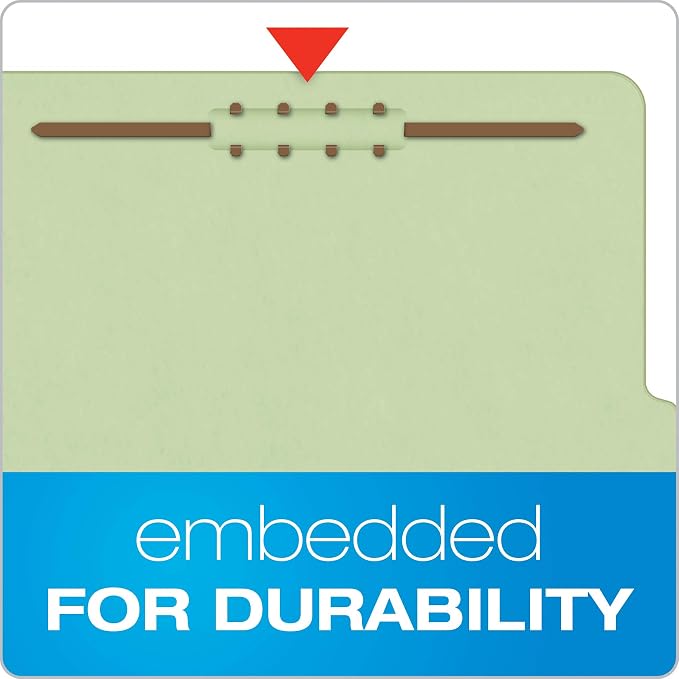 Pendaflex Classification Folders, Light Green (PFX23776R) - Image 3