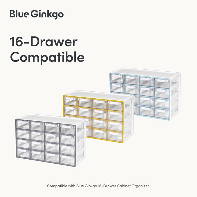 Blue Ginkgo 16-Drawer Cabinet Dividers, 16-Pack - Image 3
