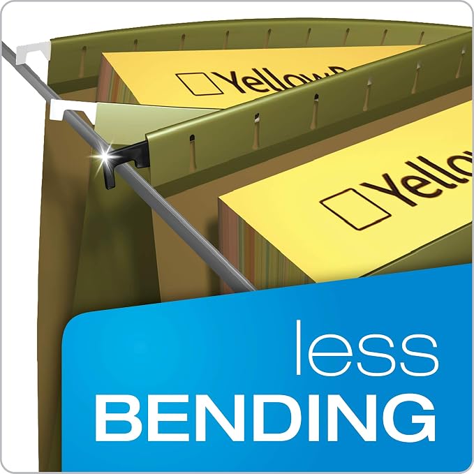 Pendaflex 10 Reinforced Hanging File Folder, Standard Green (6152X2R) (Pack of 5) - Image 4