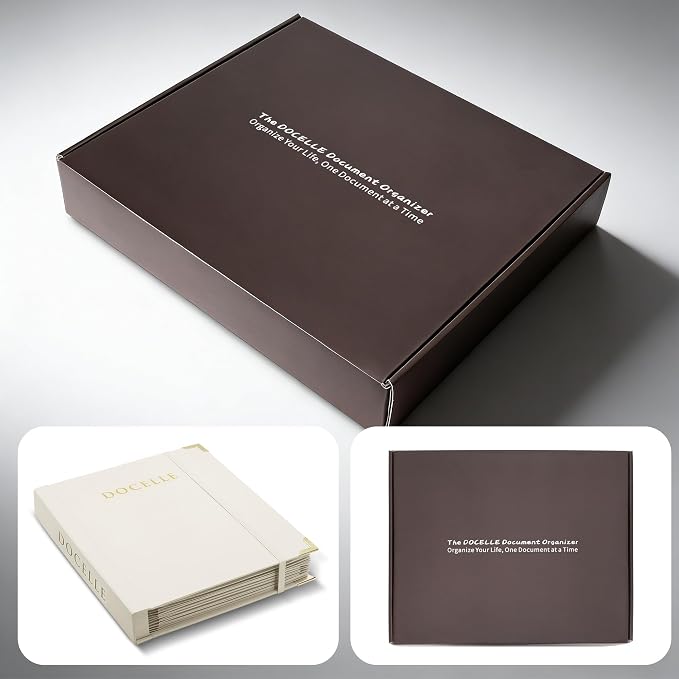 Life Organizer Important Document Organizer Expanding File Folder with Labels for Passports, Birth Certificates, Social Security Cards, Photos, Letters | Expanding Pockets for Family Memories, Passports, Letters, Birth Certificates - Image 5