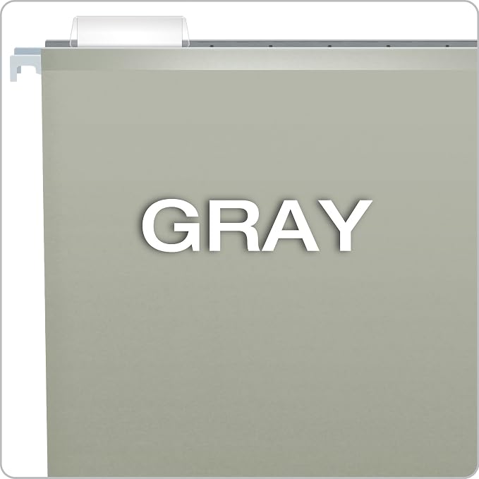 Pendaflex Recycled Hanging Folders,Gray, Legal (Pack of 10) - Image 3