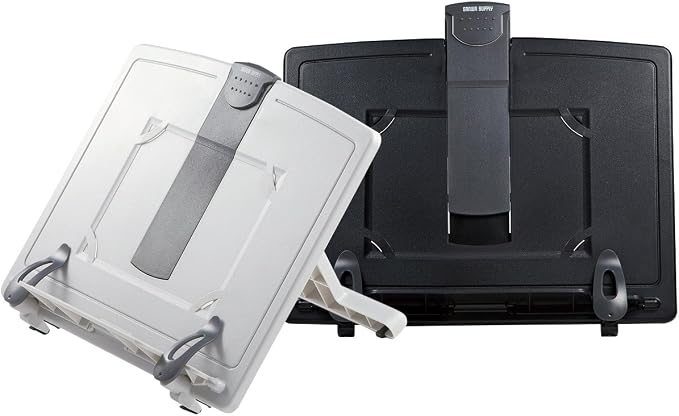 Sanwa Supply DH-317BK Book Stand Data Holder, 3 Adjustable Levels, Black - Image 6