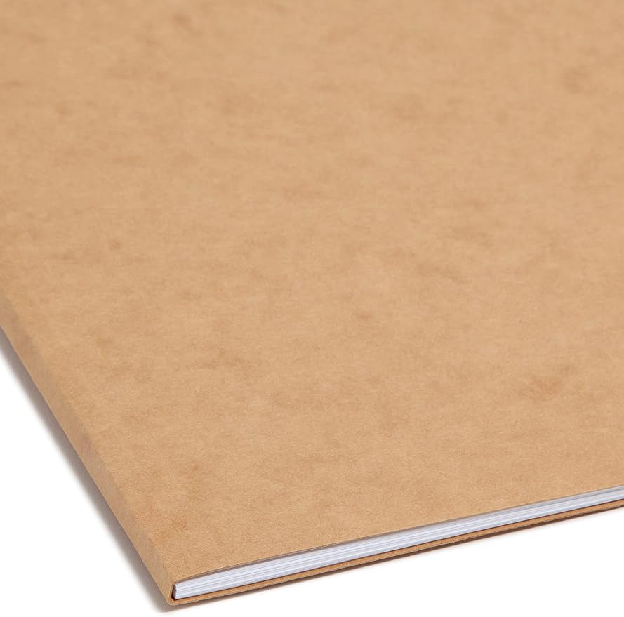 Smead Heavyweight Fastener File Folder, 2 Fasteners, 2/5-Cut Tab Right of Center Position, Guide Height, Letter Size, Kraft, 50 per Box (14882) - Image 5