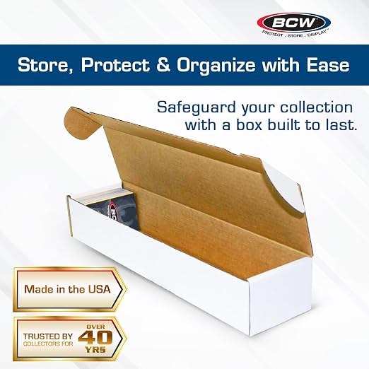 BCW 930-Count Trading Card Storage Box – 10 Pack | Cardboard Organizer for Sports Cards, TCG, and Collectible Cards | Durable, Stackable Storage with Easy Assembly - Image 2