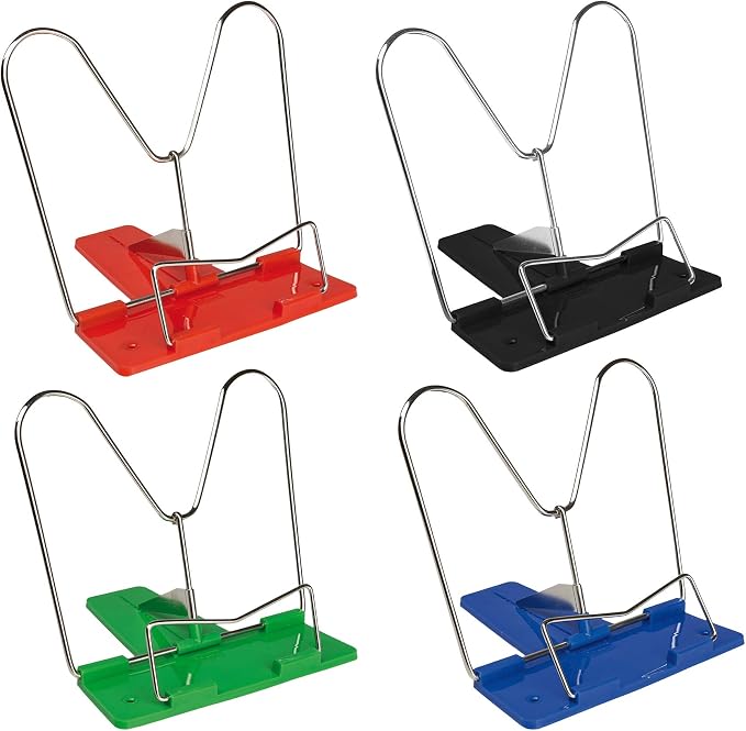 Idena 12083 Reading Stand with Metal Bracket Red - Image 4
