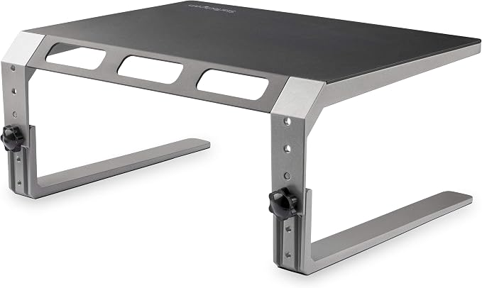 StarTech Monitor Riser Stand for up to 32in, Steel and Aluminum (MONSTND) | For up to 32" (22lb/10kg) Monitor, Computer Monitor Riser, Height Adjustable - Image 5