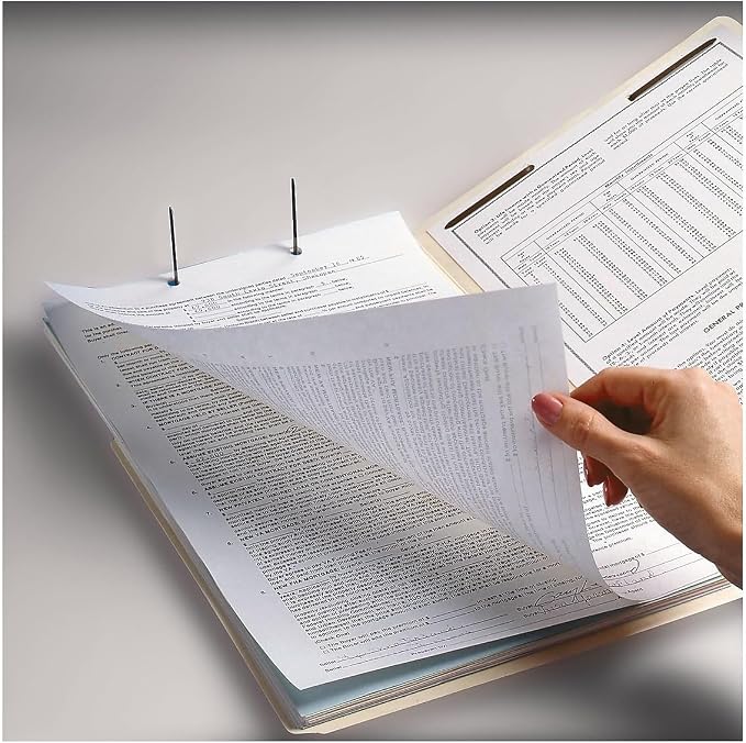 Smead End Tab Fastener File Folder, Shelf-Master Reinforced Straight-Cut, Legal Size, Manila, 50 per Box, 37115 - Image 7