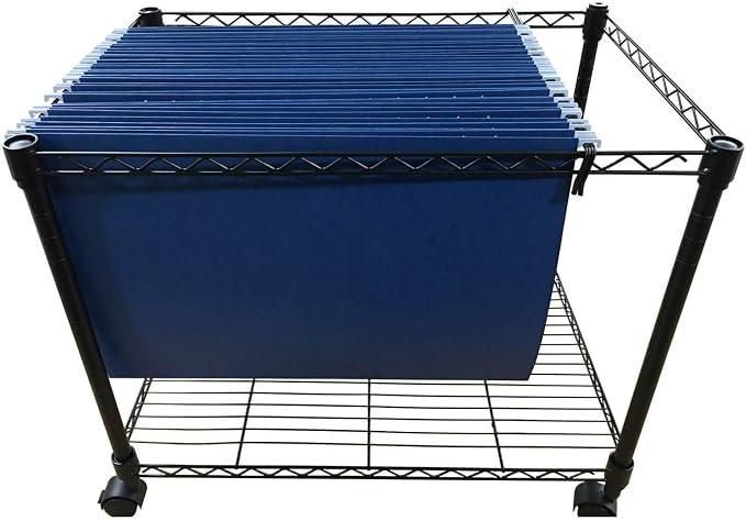 Ruby Paulina 11x17 Hanging File Folders – 25 Pack Tabloid Size Hanging File Folder Organizer with Plastic Tabs – Blue 11 x 17 Folder for Filing Cabinets, Bins, Drawers, and Organizers - Image 4
