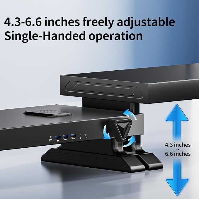 Computer monitor stand (Manually adjustable height, Basic Edition 630) - Image 2