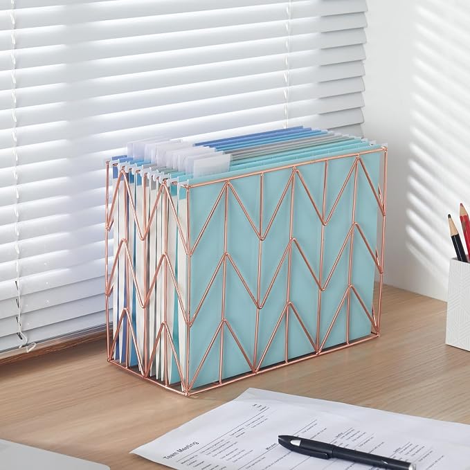 Y YOMA 10 Pack Colored Hanging File Folders Letter Size Decorative Hanging Folder Cute Pretty File Folder for Filing Cabinet Office Home with 1/5-Cut Adjustable Tabs, Oceanic Color - Image 6