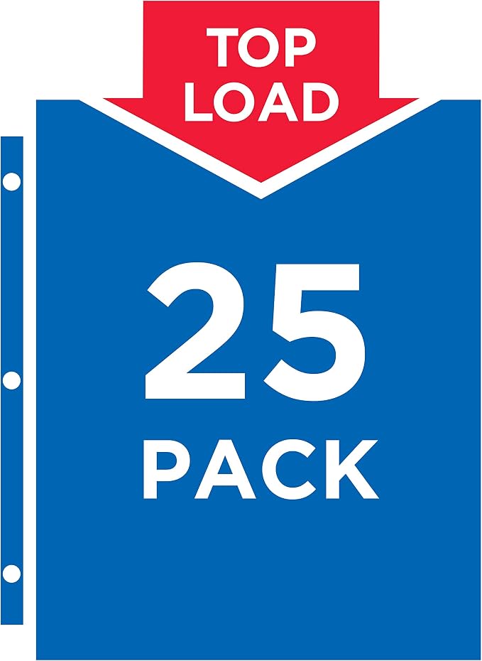 Avery® Clear Standard Weight Sheet Protectors, Top Load, 25 Document Protectors (75530) - Image 5