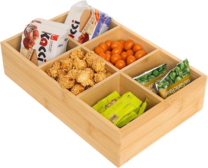 2 Pack Bamboo Small Desk Drawer Organizer | 360° Rotating, Art Supply Holder & Office Storage Caddy, For Colored Pencils, Crayons, Paintbrushes - Image 9