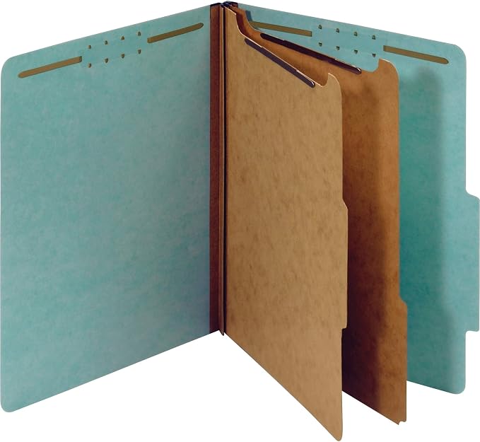 Pendaflex Classification Folders, Blue (PFX24030R) by TOPSProducts
