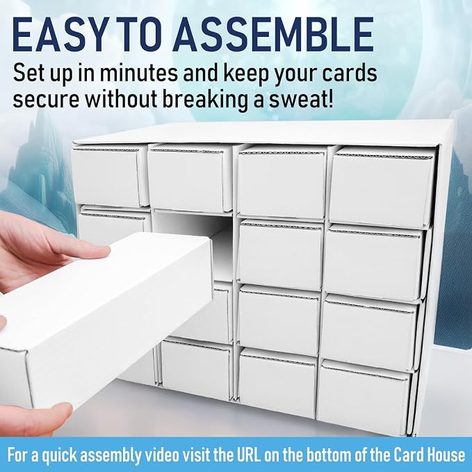 Premium Trading Card Box Storage For Sports, Baseball, Football, Basketball, MTG & TCG Collector | Baseball Card Storage Boxes & Organizer For Magic Sorter Bulk. Sports Holder For Collection. - Image 6