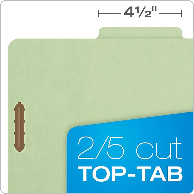 Pendaflex Classification Folders, Light Green (PFX23776R) - Image 5