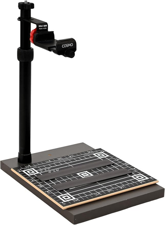 Cosmo Mini 100 Copy Stand for Digitizing Photos, Documents, Checks (for Deposit), Jewelry, and Collectibles with Your Smartphone, Made in the USA by Copy+Stand