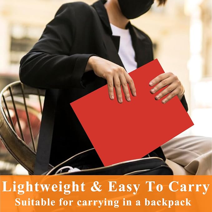 pmybupo Paper Folders with Two-Pockets,Fit Letter Size,25pcs Red - Image 4