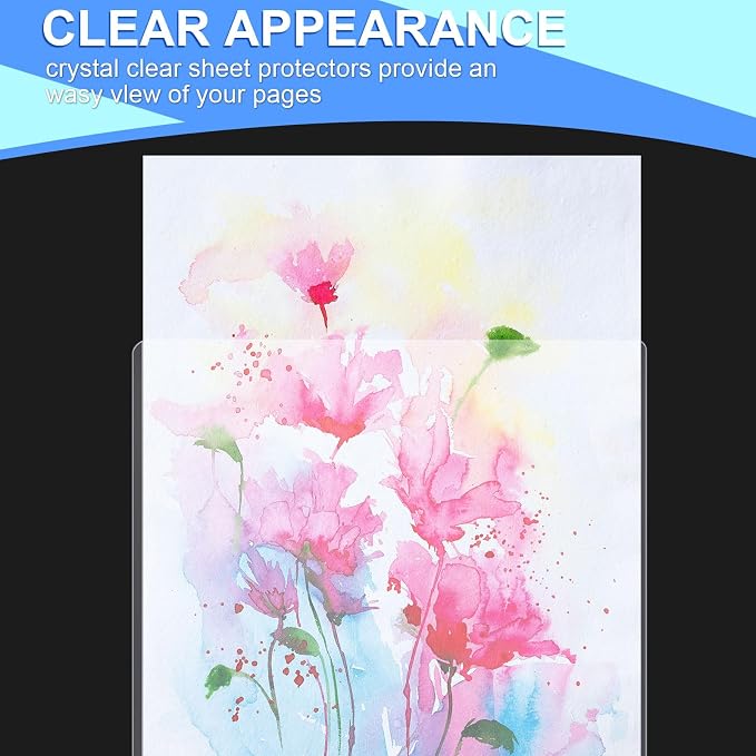Sherr 20 Pcs 16 x 20 Inches Rigid Print Protectors Clear Hard Plastic Sheet Protectors Poster Sleeves for Protect Store and Display Photographs, Prints and Documents - Image 5