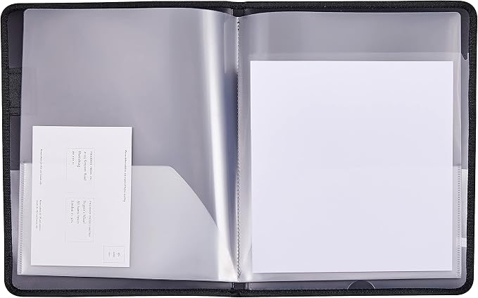 It's Academic Executive Portfolio, 14 Pocket, Assorted Colors, Color May Vary (98284) (Pack of 6) - Image 4