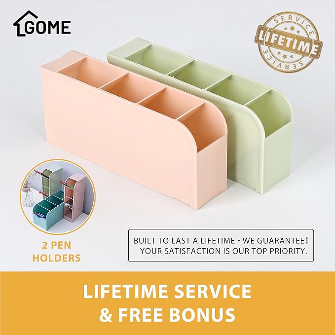 GOME Under Desk Drawer Storage with Laptop/Book/Folders Shelf, Double Layer Easy Slide-Out Undermount Drawer Organizer with Ball Sliding Track for Home Office Sit-Stand Workstation - Image 8