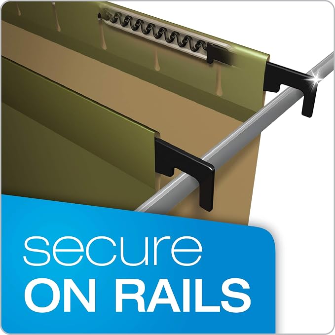 Pendaflex 10 Reinforced Hanging File Folder, Standard Green (6152X2R) - Image 2