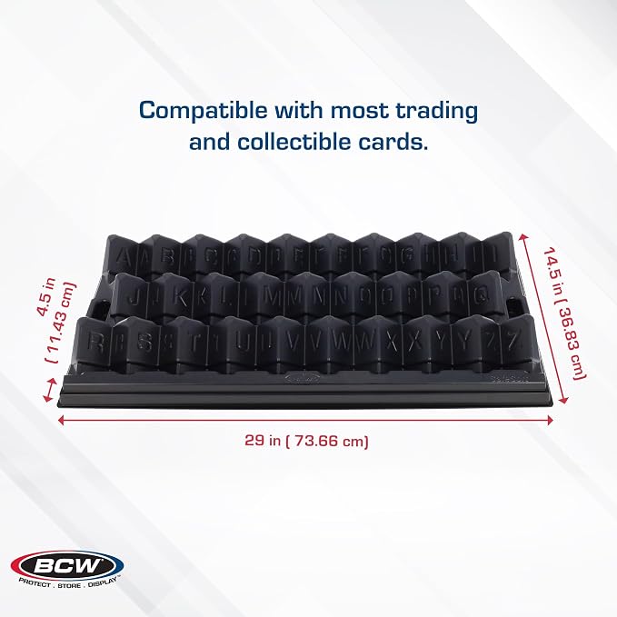 BCW SafeSort Card Sorting Tray – Organizer for Baseball, Trading, TCG, Deck, Game, and Collection Display - Image 3