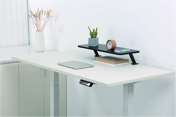 StarTech.com Monitor Riser Stand - Clamp-on Monitor Shelf for Desk - Extra Wide 25.6" (65 cm) for up to 34" Monitors - Black (MNRISERCLMP) - Image 7