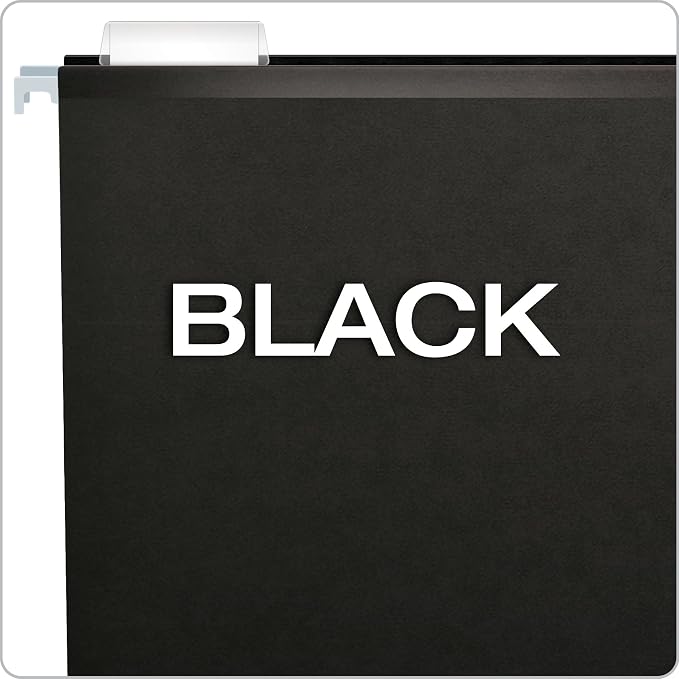 Pendaflex Recycled Hanging Folders, Black, Legal (Pack of 10) - Image 3