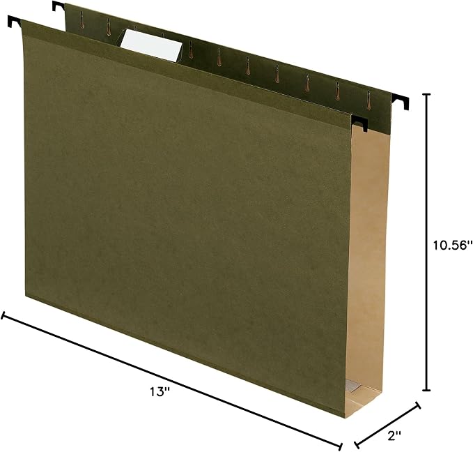 Pendaflex 10 Reinforced Hanging File Folder, Standard Green (6152X2R) - Image 7