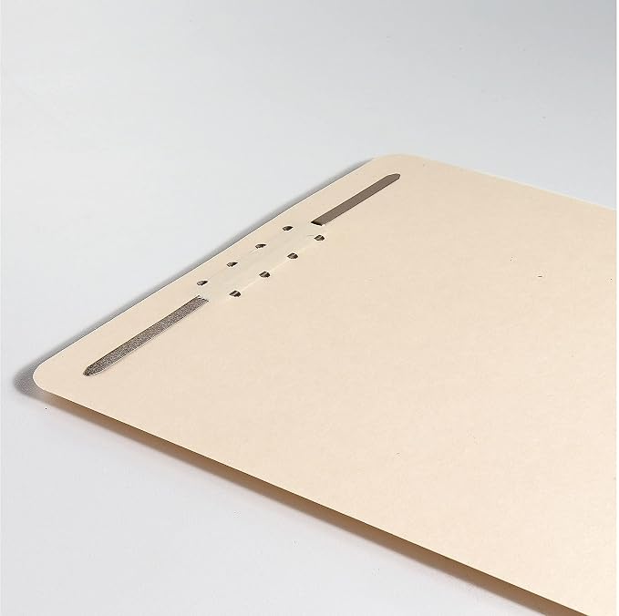 Smead Manila File Backs with 2" Fastener, Letter Size, Manila, 100 per Box (35511) - Image 3