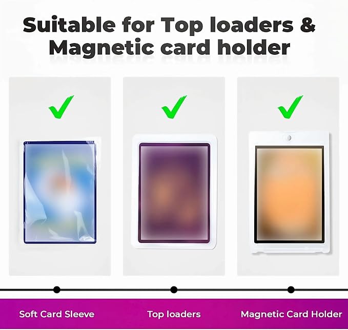 Card Storage Box For Trading Cards,1800+ MTG Deck Box With 10 Dividers,6 Stoppers,4 Supporters,Leather Magnetic Closure Card Boxes Fits For Magnetic Cards Holder,Toploaders,YuGiOh,TCG - Image 4