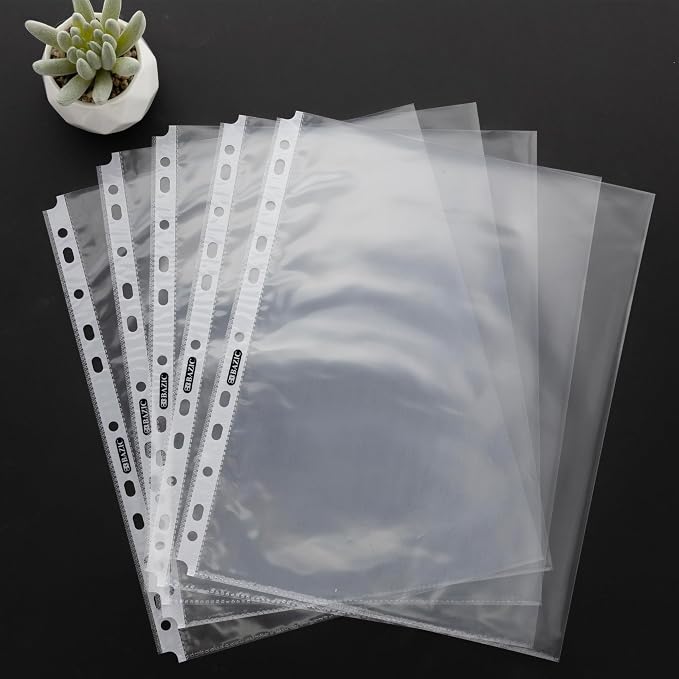 BAZIC Products Heavy Weight Sheet Protectors, Top-Load, Letter, 240-Box | letter size, heavy weight top-loading sheet protectors, acid-free poly, Fit 3-ring binders, Clear front and back - Image 7