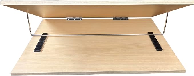 Writing Table top Small Size 12 * 16 inch 10 mm Thick Adjustable Wooden Drawing Board, Light Beech Color - Image 8
