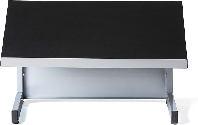 Audio Visual Direct Tabletop Lectern, Silver/Black - Image 4