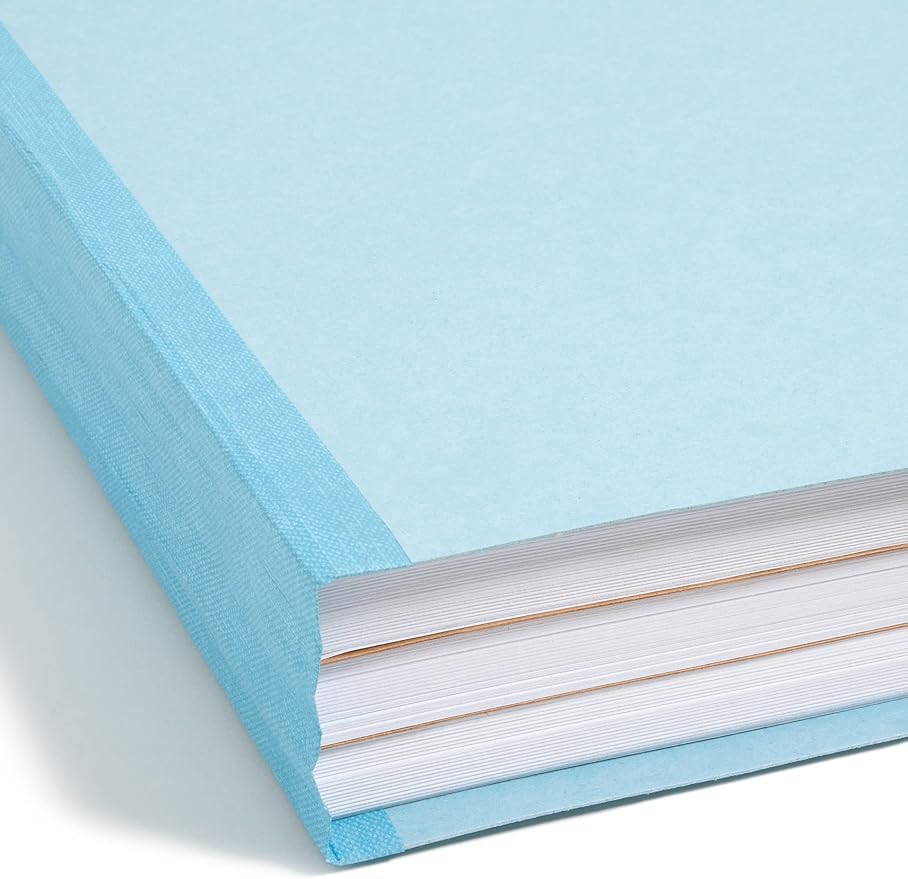 Smead FasTab Hanging Pressboard Classification Folder with SafeSHIELD Fasteners, 2 Dividers, 2/5-Cut Built-in Tab, Letter Size, Blue, 10 per Box (65115) - Image 6