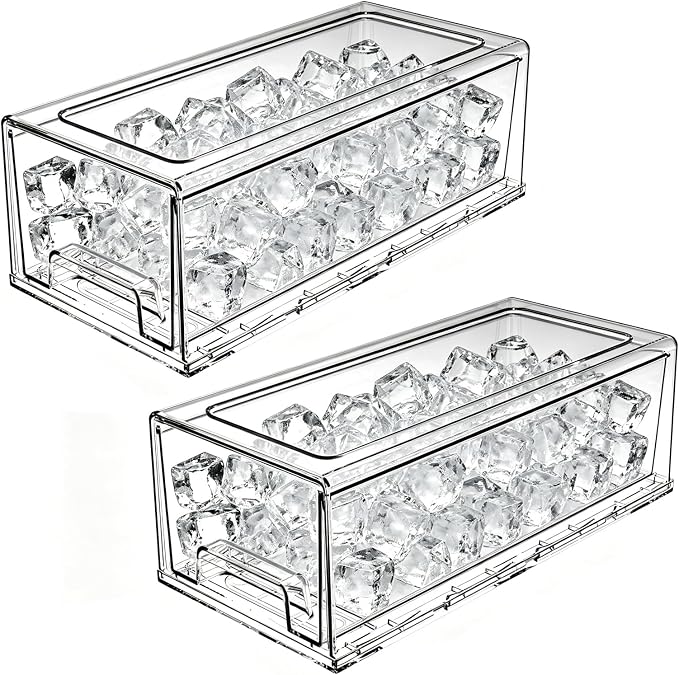 clear Drawer-Type Plastic Storage Box Bins Organizer，Family First Aid Kits Medicine cabinet Box Organizer,Closet ，Shelf，Ointments, Adhesive Bandages，Cosmetics,Office Items (clear, 2M) by Gaoaodeyu