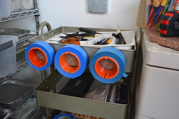 The Tape Caddy Super Pack by The Tape Thing – Wearable Magnetic Tape Holder Kit for Painters, Holds Multiple Tape Sizes with Cut-N-Roll Attachment - Image 7