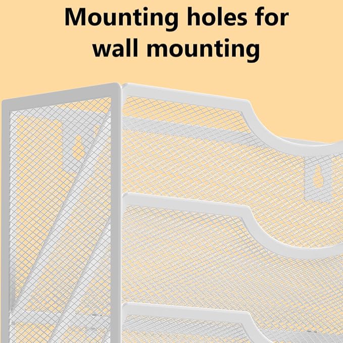 Kuntine.B Wall File Organizer Office Hanging Magazine Holder Wall File Organizer for Office Home - Image 4