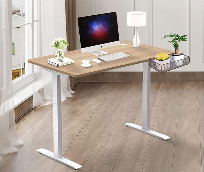 Under Desk Drawer, Clamp on Desk Organizer Under Table Hanging Desk Storage | 2PCS under desk organizer: clamp on desk drawer, under desk basket, hanging desk storage, clamp on undertable shelf, no-drill - Image 2