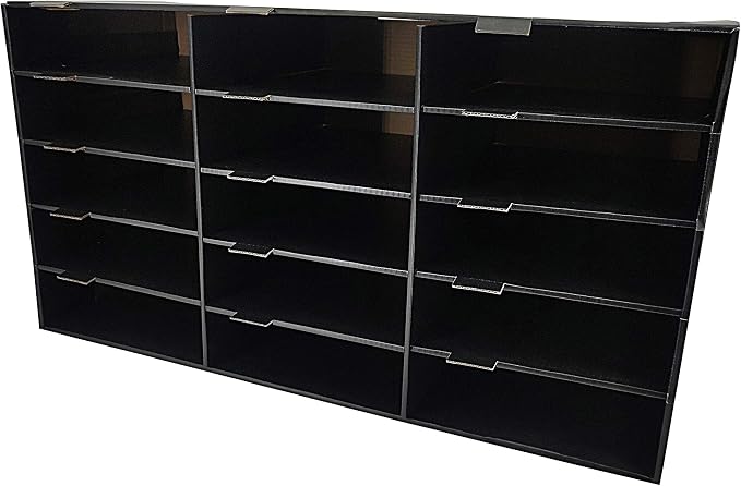 FixtureDisplays Construction Paper Storage Bin 15 Slot Vertical File Compartment Organizer for Home, Office, Classroom 32 x 13 x 17, Slot 10 x 3 15316-NPF - Image 3