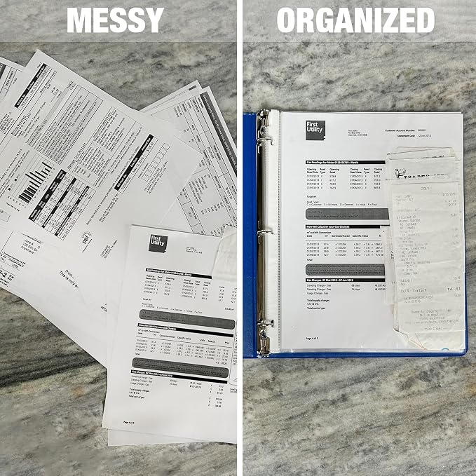 Samsill Ultra Clear Sheet Protectors, 150 Pack, 8.5x11 Inch Page Protectors for 3 Ring Binder, Premium Heavy Duty, Letter Size, Top Loading, Acid Free - Image 4